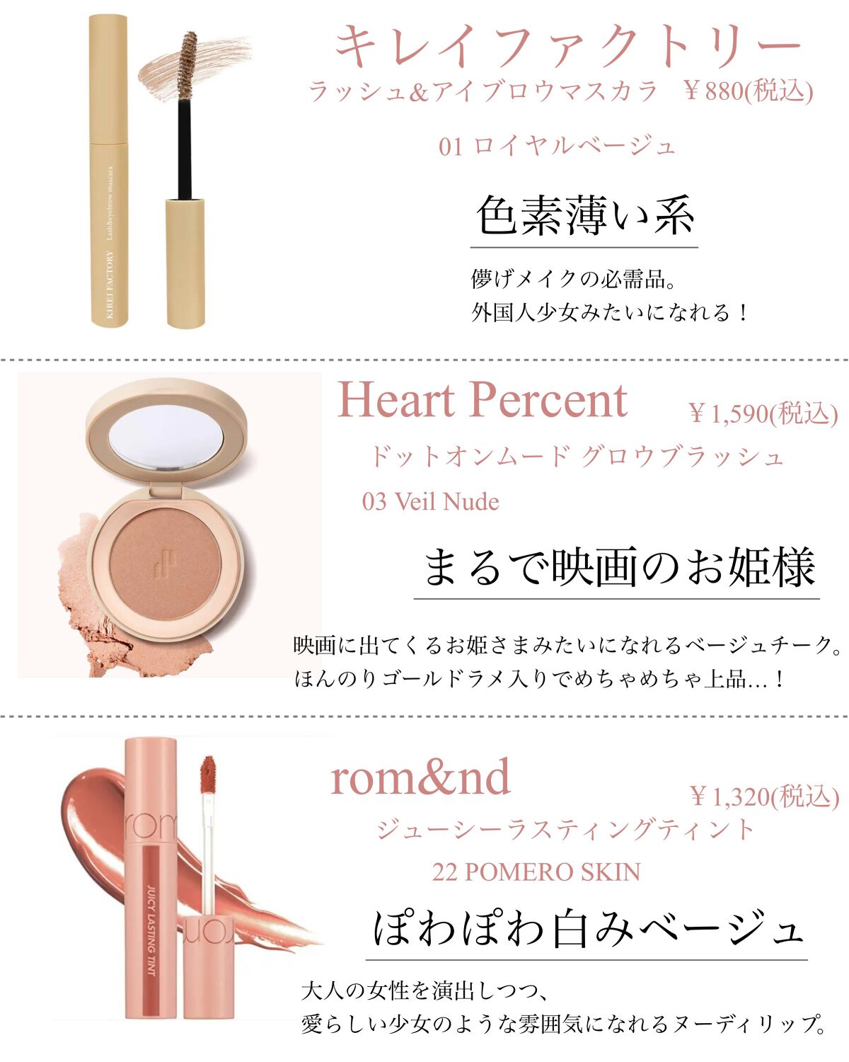 グロウフルールチークス/キャンメイク/パウダーチークを使ったクチコミ(5枚目)