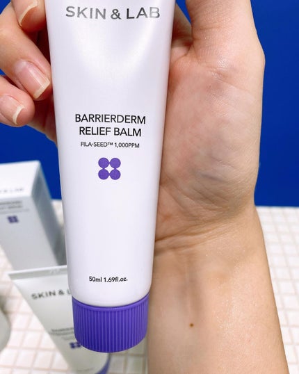 バリアダームリリーフバーム/SKIN&LAB/フェイスバームを使ったクチコミ(7枚目)