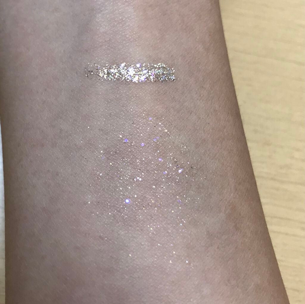 リキッド グリッター シャドウ/rom&nd/グリッターを使ったクチコミ(3枚目)