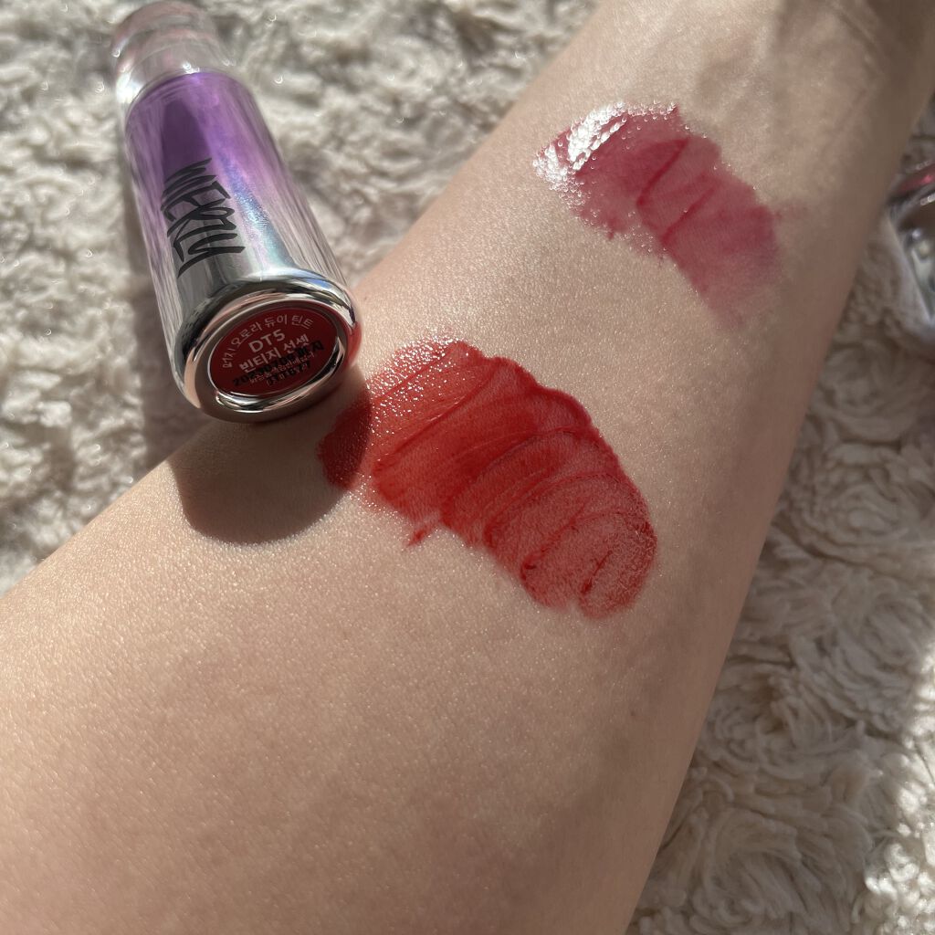 オーロラ デュイ ティント/MERZY/リップティントを使ったクチコミ（3枚目）