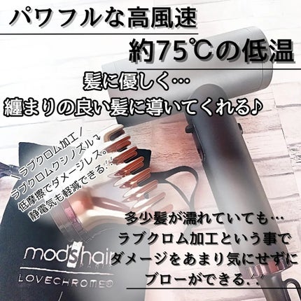プリヴィレージュ  ラ・ボーテ (MHD-1210)/mod's hair/ドライヤーを使ったクチコミ(2枚目)