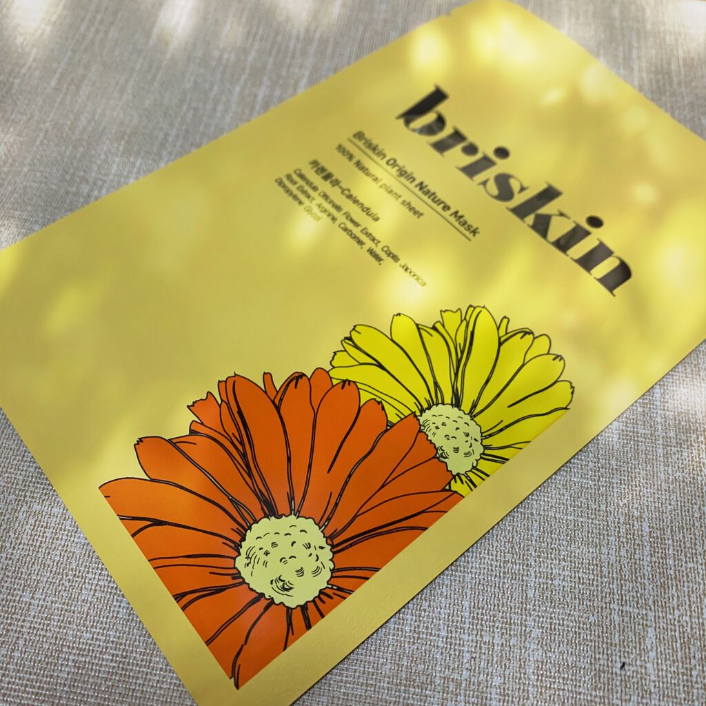 Origin Nature Mask/briskin/シートマスク・パックを使ったクチコミ（1枚目）