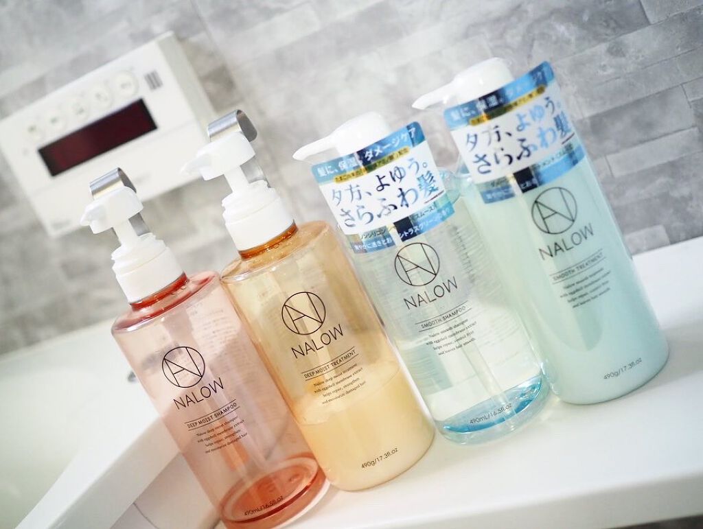 スムースシャンプー／トリートメント/NALOW/市販シャンプーを使ったクチコミ（2枚目）