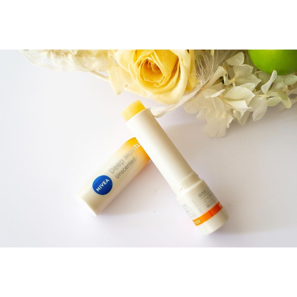 ニベア ディープモイスチャーリップ メルティタイプ/ニベア/リップクリームを使ったクチコミ（2枚目）