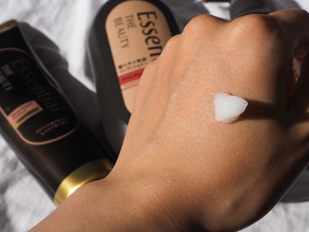 THE BEAUTY 髪のキメ美容シャンプー／コンディショナー＜モイストリペア＞	/エッセンシャル/市販シャンプーを使ったクチコミ（2枚目）