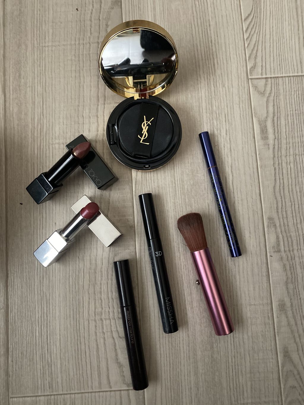 アイブロー マニキュア トニーゴールド/shu uemura/眉マスカラを使ったクチコミ（2枚目）