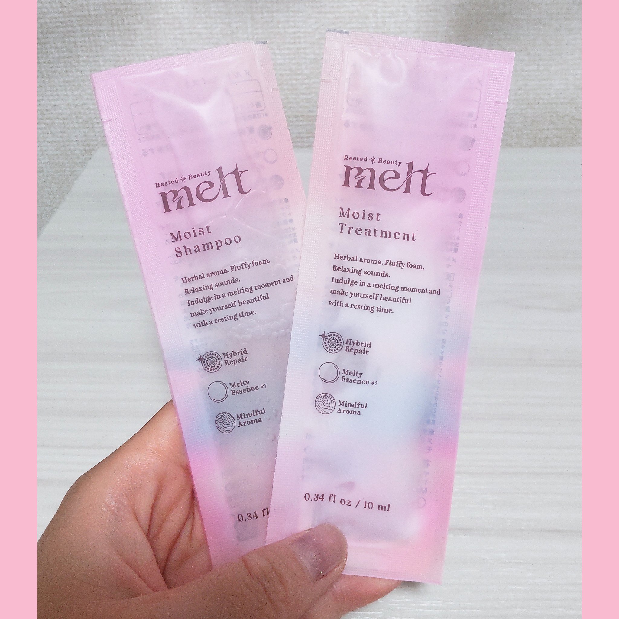 メルト モイストシャンプー／トリートメント/melt/市販シャンプーを使ったクチコミ（1枚目）