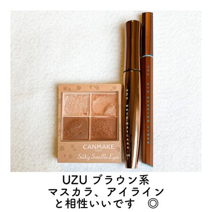 EYE OPENING LINER/UZU BY FLOWFUSHI/リキッドアイライナーを使ったクチコミ(6枚目)