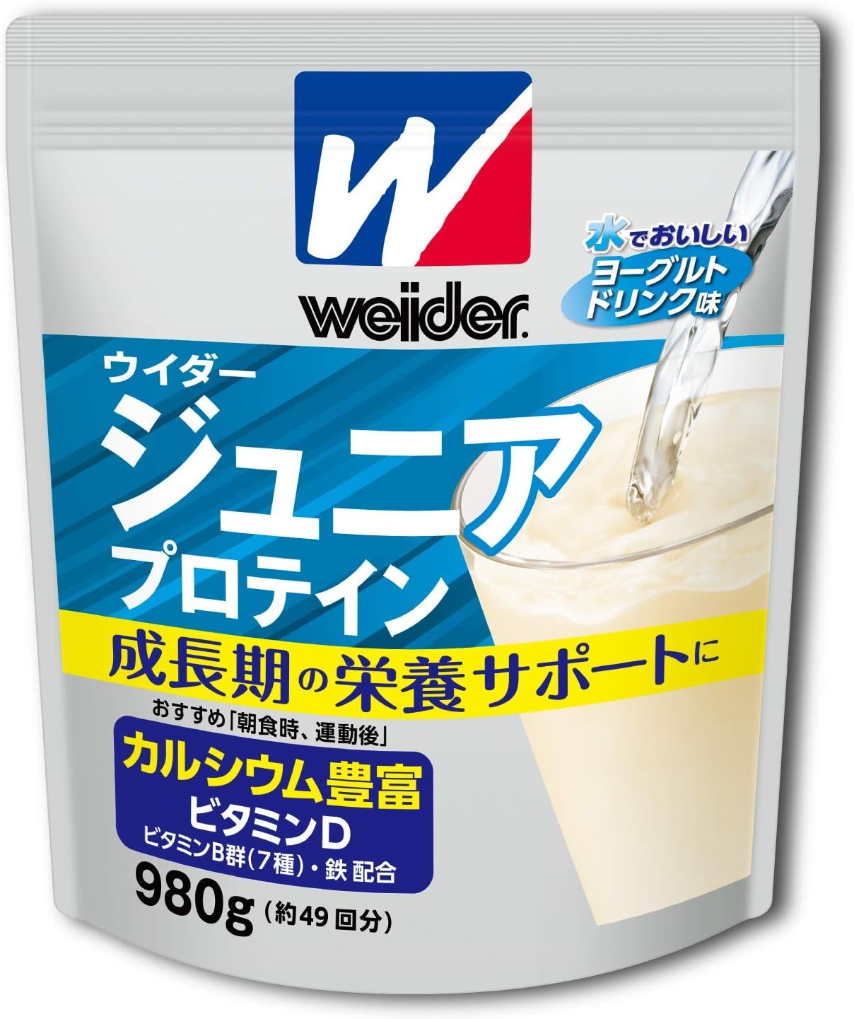 ジュニアプロテイン ヨーグルトドリンク味 980g