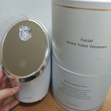 フェイシャル モイスト ナノスチーマー/SIMPLE MIND/美顔器・マッサージを使ったクチコミ（3枚目）