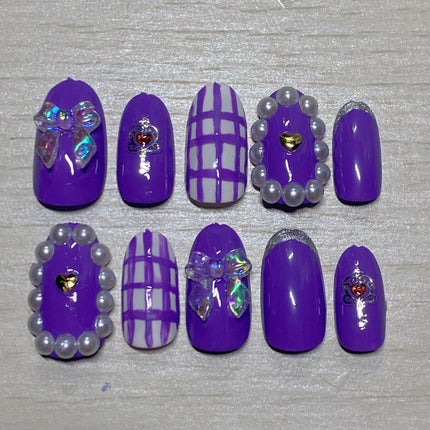 ネイルシール/セリア/ネイルシールを使ったクチコミ(2枚目)