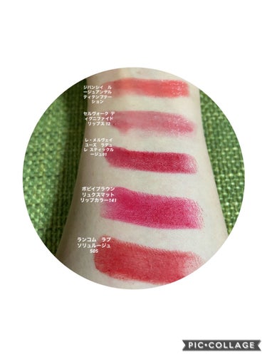 リュクス マット リップ カラー 14 オンファイア/BOBBI BROWN/口紅を使ったクチコミ（2枚目）