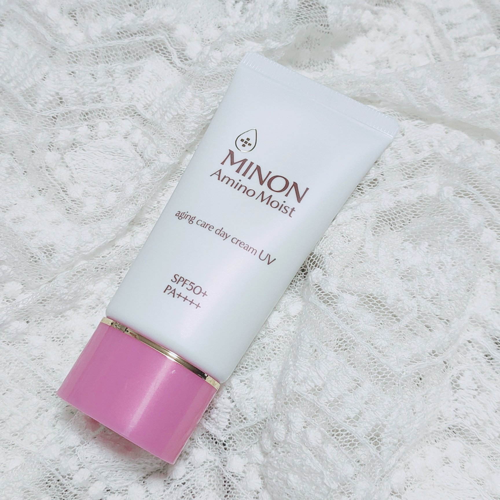 ミノン アミノモイスト エイジングケア デイクリームUV/ミノン/日焼け止めクリームを使ったクチコミ（2枚目）