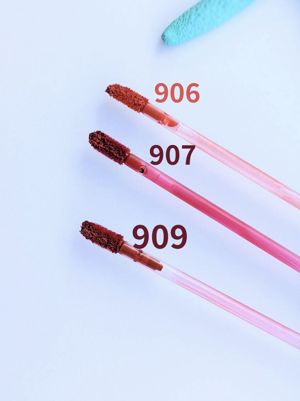 モイストベルベットリップラッカー/COLORKEY/口紅を使ったクチコミ（3枚目）