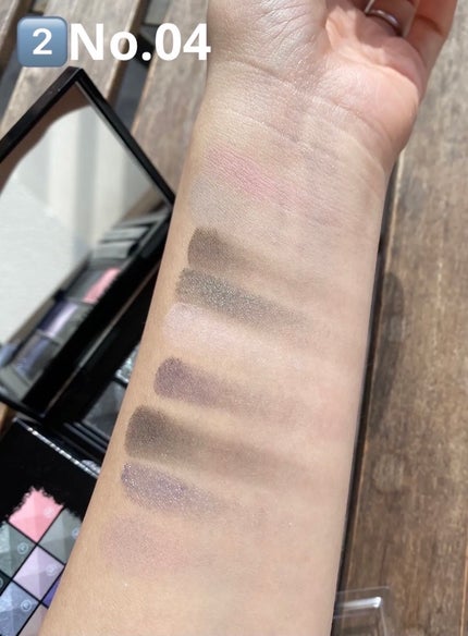 ル・ヌフ・ジバンシイ/GIVENCHY/アイシャドウパレットを使ったクチコミ(4枚目)