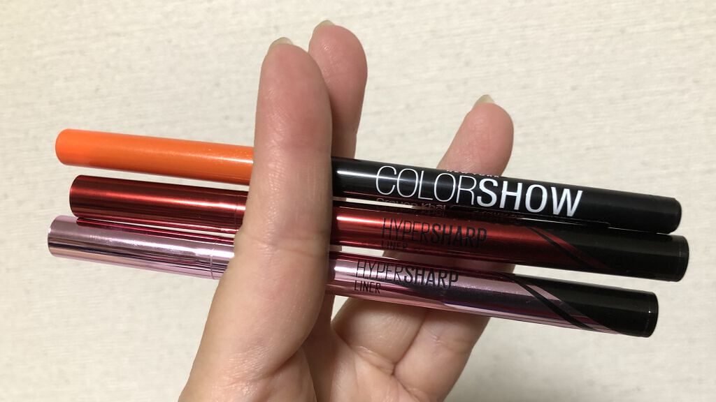 カラー ショー ライナー/MAYBELLINE NEW YORK/ペンシルアイライナーを使ったクチコミ（1枚目）