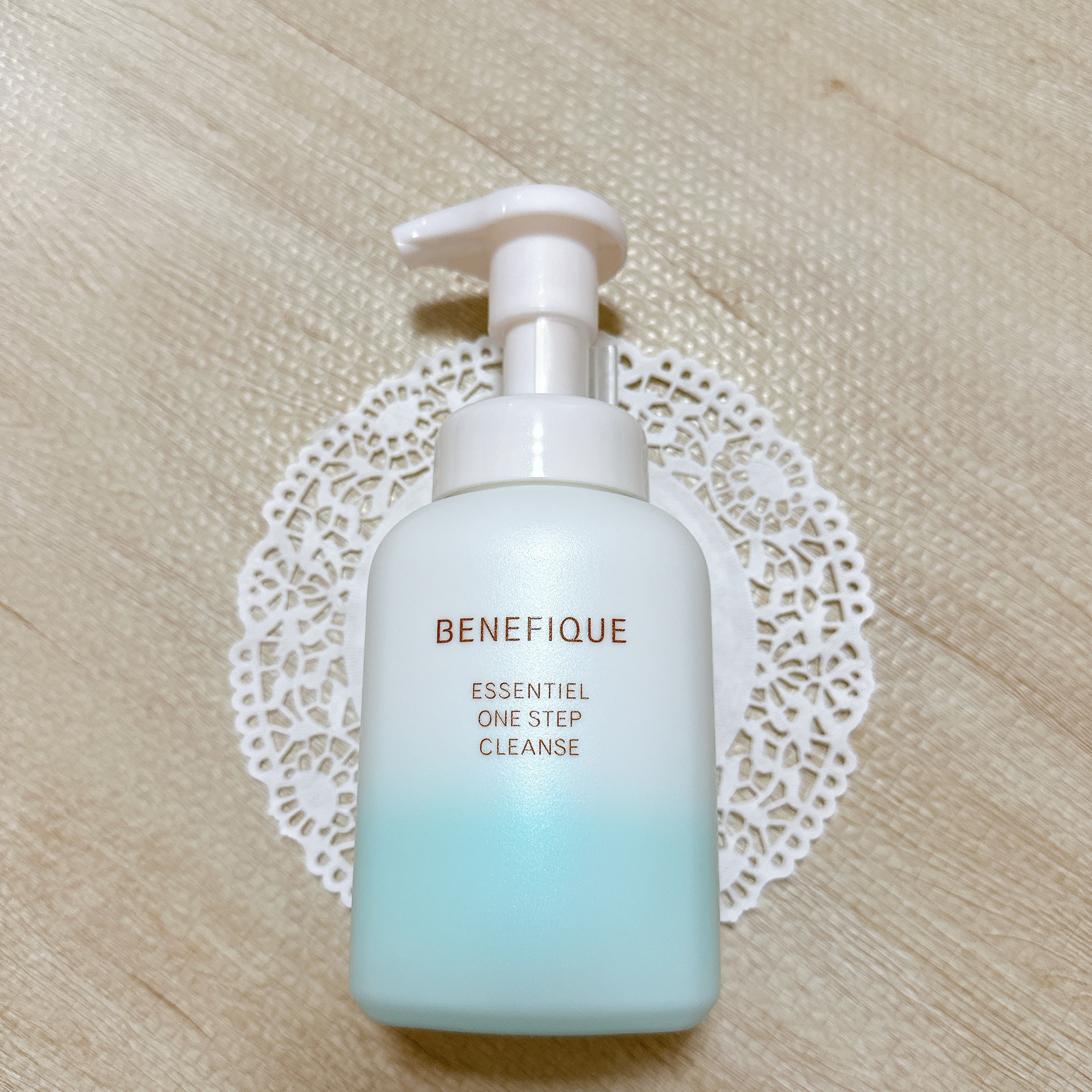 エッセンシャル ワンステップクレンズ/BENEFIQUE/泡洗顔を使ったクチコミ（2枚目）