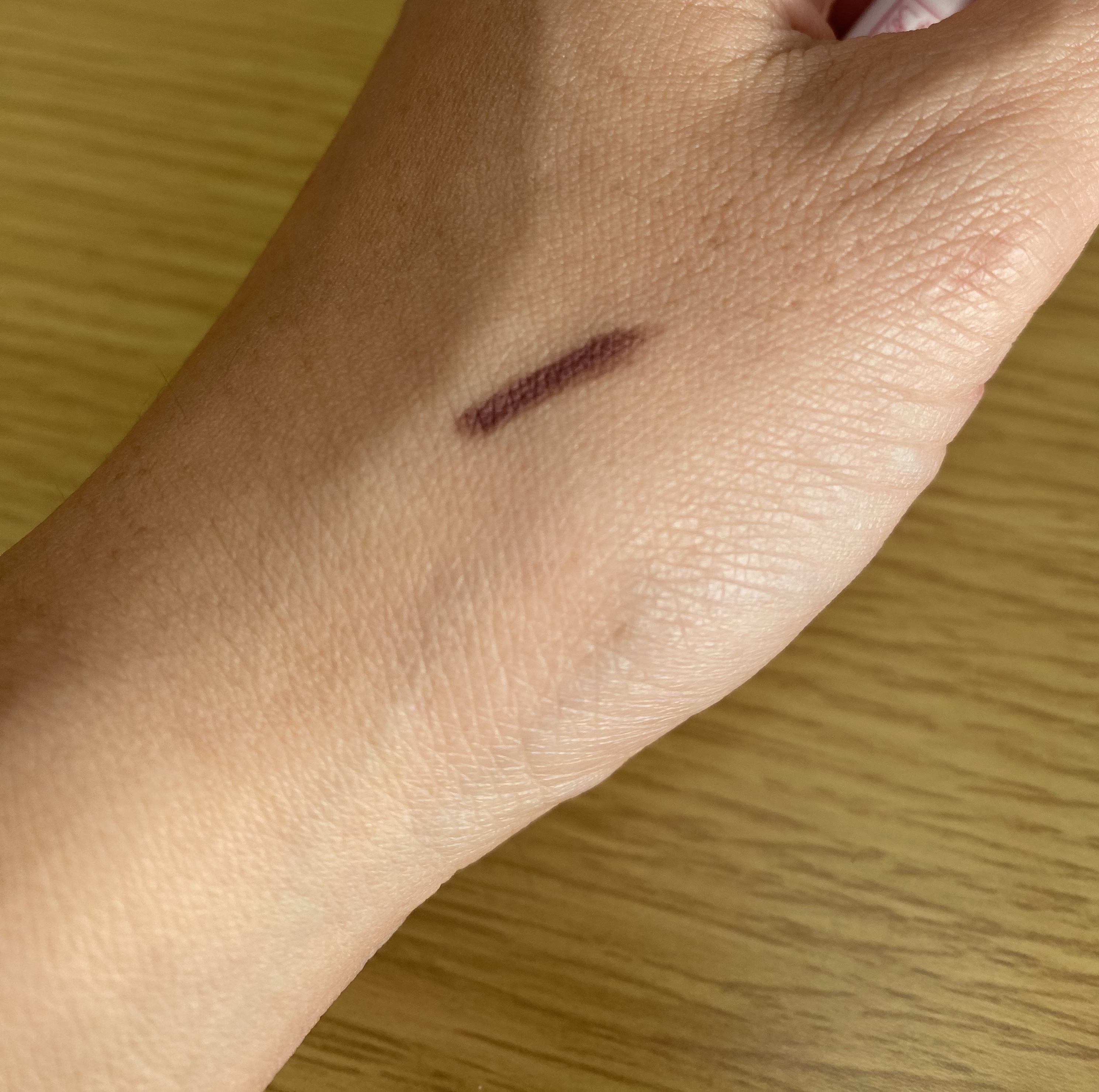 ジェル アイライナー PL20 パープル系/ちふれ/ジェルアイライナーを使ったクチコミ（2枚目）