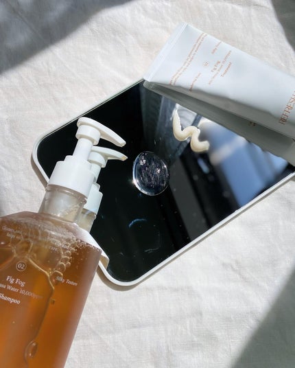 ãªãã¬ãã·ã¥ã¢ãŒã¡ã³ãããã¥ãŒã ã·ã£ã³ããŒ/ããªãŒãã¡ã³ã Fig Fog/Free Moment /åžè²©ã·ã£ã³ããŒã䜿ã£ãã¯ãã³ãïŒ2æç®ïŒ