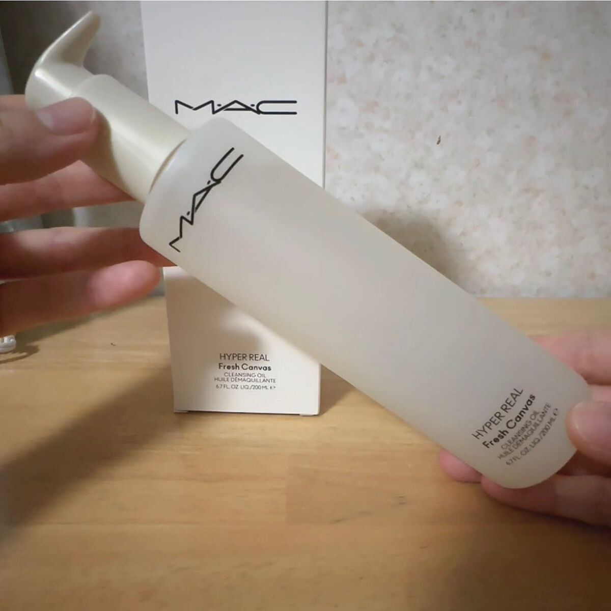 ハイパー リアル フレッシュ キャンバス クレンジング オイル/M・A・C/オイルクレンジングを使ったクチコミ(4枚目)