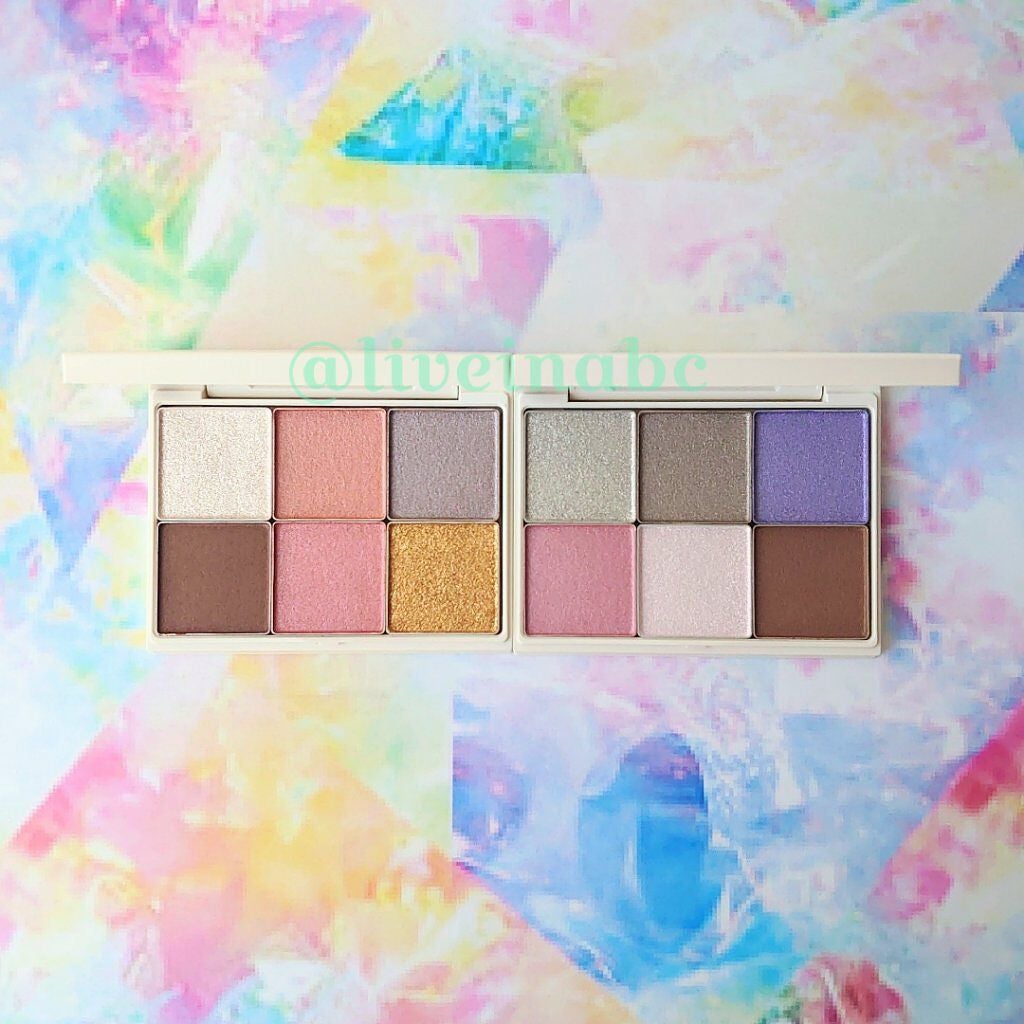 プリズマティックラスター アイシャドウパレット/RMK/アイシャドウパレットを使ったクチコミ(2枚目)