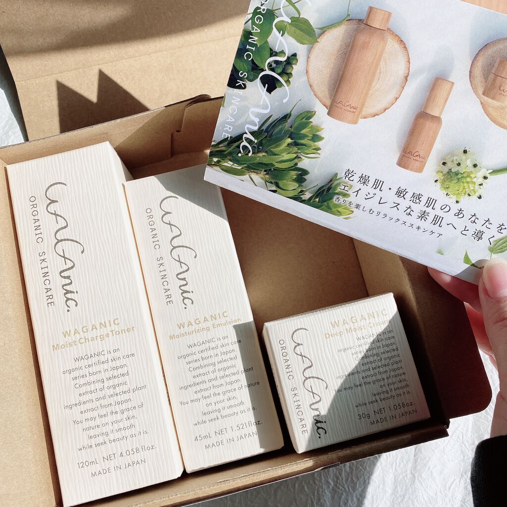 ORGANIC SKINCARE deep Moist cream/WAGANIC/フェイスクリームを使ったクチコミ(5枚目)