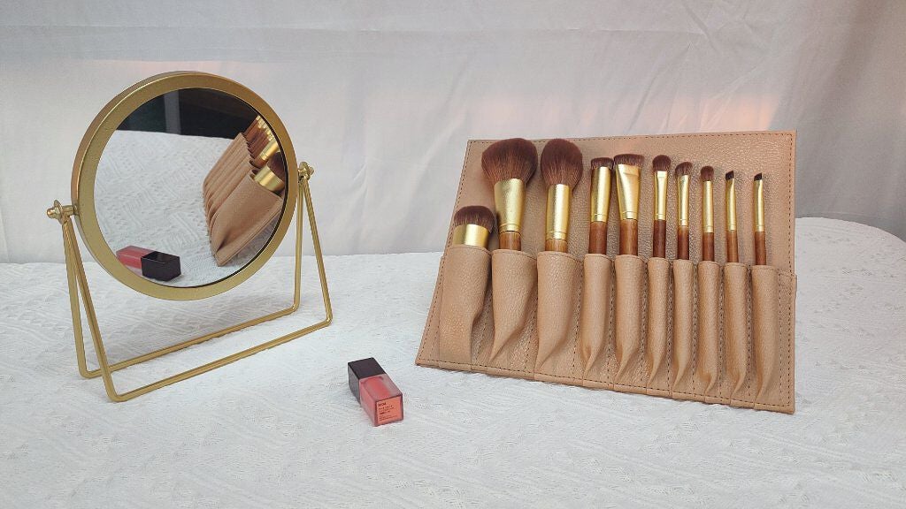 SIXPLUS X MARILYN 10本メイクアップブラシセット/SIXPLUS/メイクブラシを使ったクチコミ(1枚目)