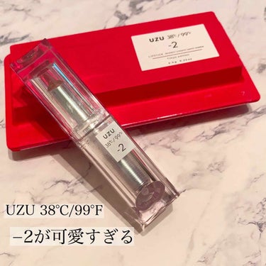  38°C / 99°F Lipstick <TOKYO>/UZU BY FLOWFUSHI/口紅を使ったクチコミ（1枚目）