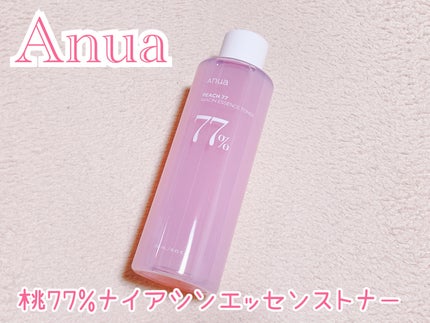 桃77%ナイアシンエッセンストナー 250ml/Anua/化粧水を使ったクチコミ(1枚目)