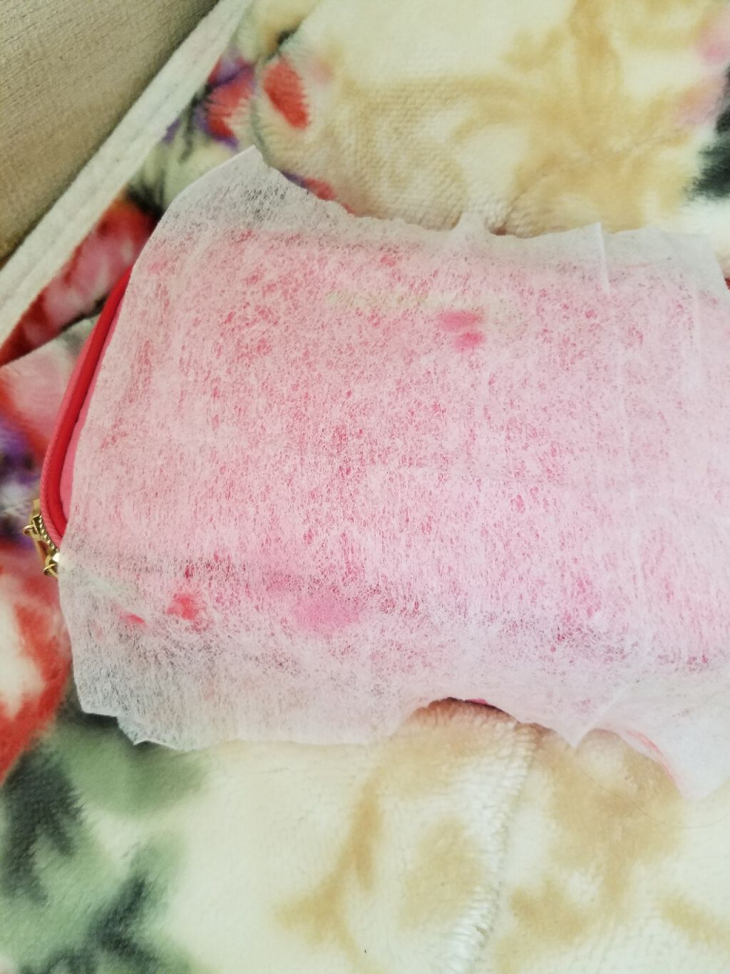 W洗顔不要メイク落とし/DAISO/クレンジングシートを使ったクチコミ(3枚目)