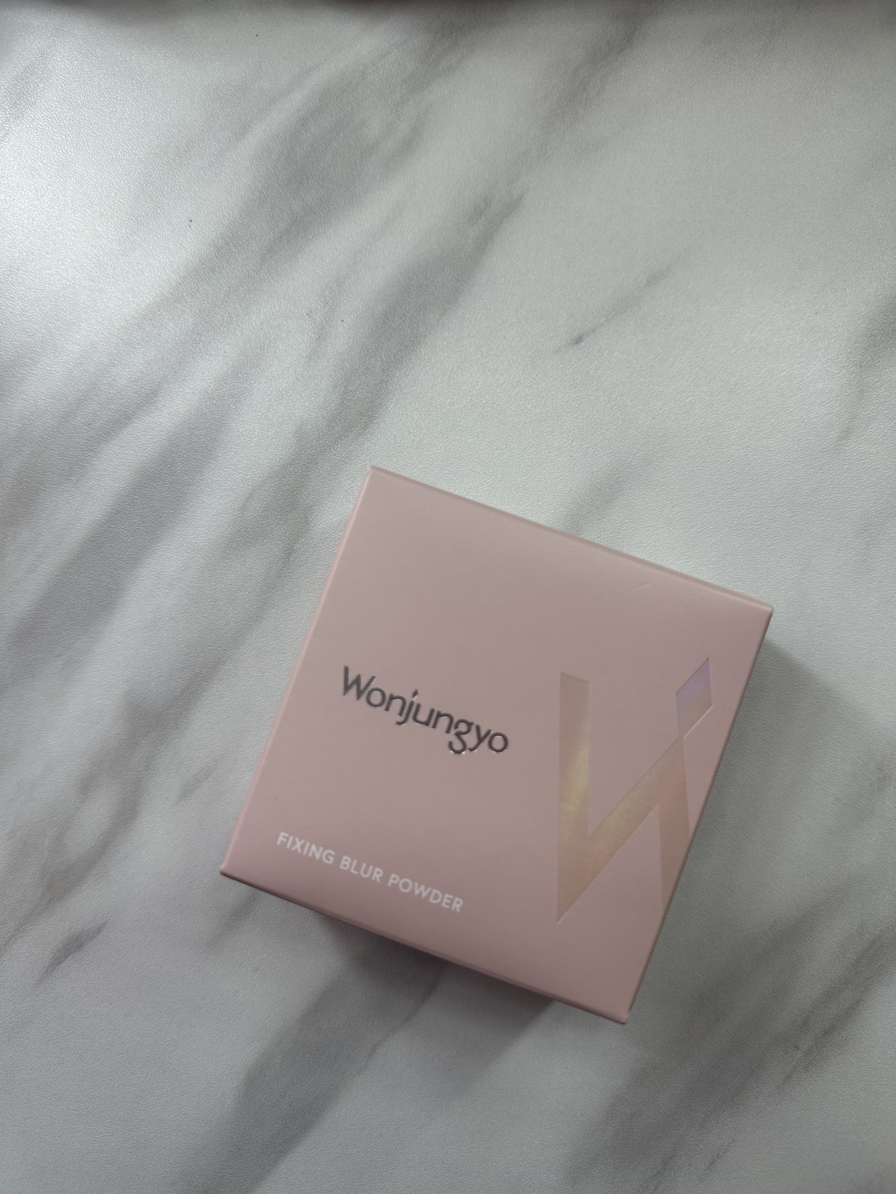 ウォンジョンヨ フィクシングブラーパウダー N 01 プレーンピンク/Wonjungyo/ルースパウダーを使ったクチコミ（2枚目）