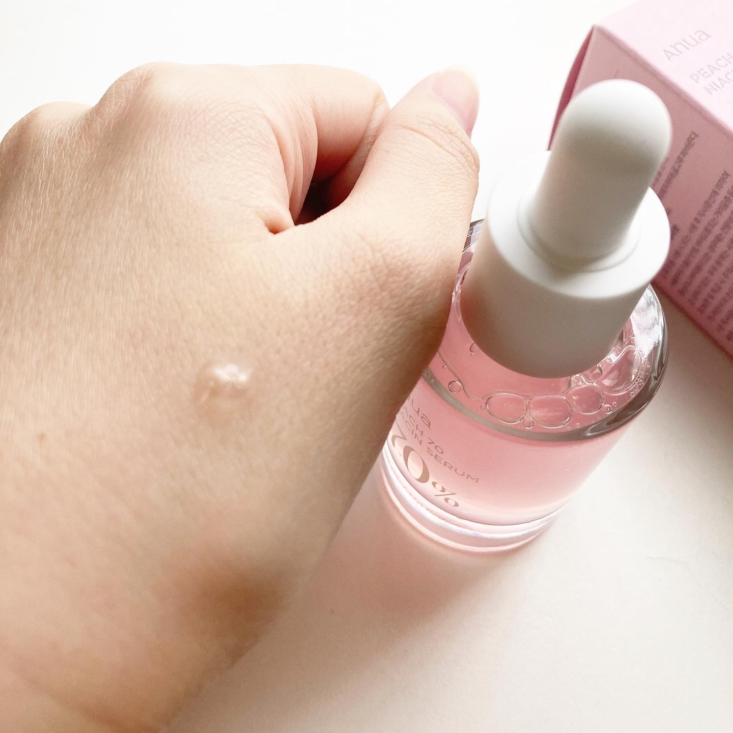 桃70%ナイアシンセラム/Anua/美容液を使ったクチコミ（3枚目）