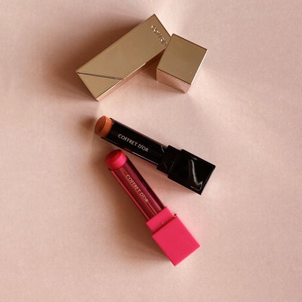 スキンシンクロルージュ/コフレドール/口紅を使ったクチコミ(1枚目)