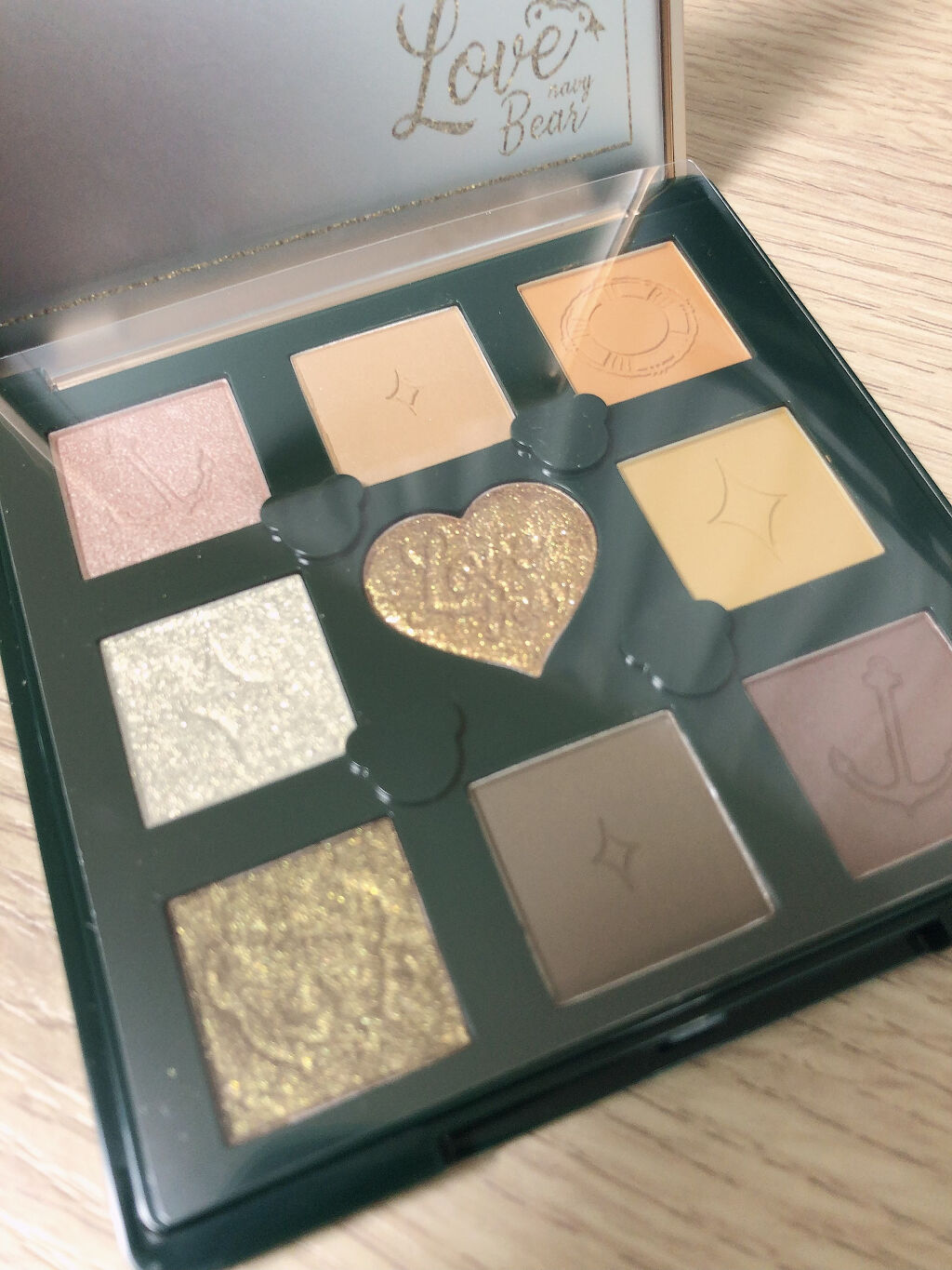 Love Bear 9色 アイシャドウパレット/FlowerKnows/アイシャドウパレットを使ったクチコミ（2枚目）