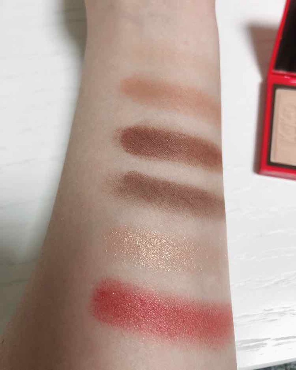 プレイカラーアイズ ミニ #キットカットオリジナル/ETUDE/アイシャドウパレットを使ったクチコミ(2枚目)