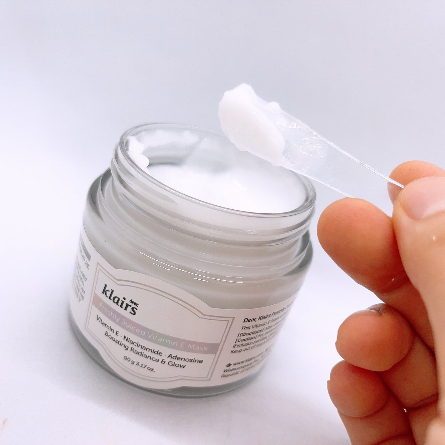 フレッシュリージュースドビタミンEマスク(90g)/Klairs/フェイスクリームを使ったクチコミ(3枚目)