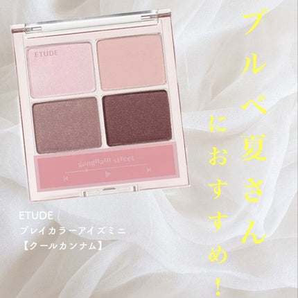 プレイカラーアイズミニ  クールカンナム/ETUDE/アイシャドウパレットの画像