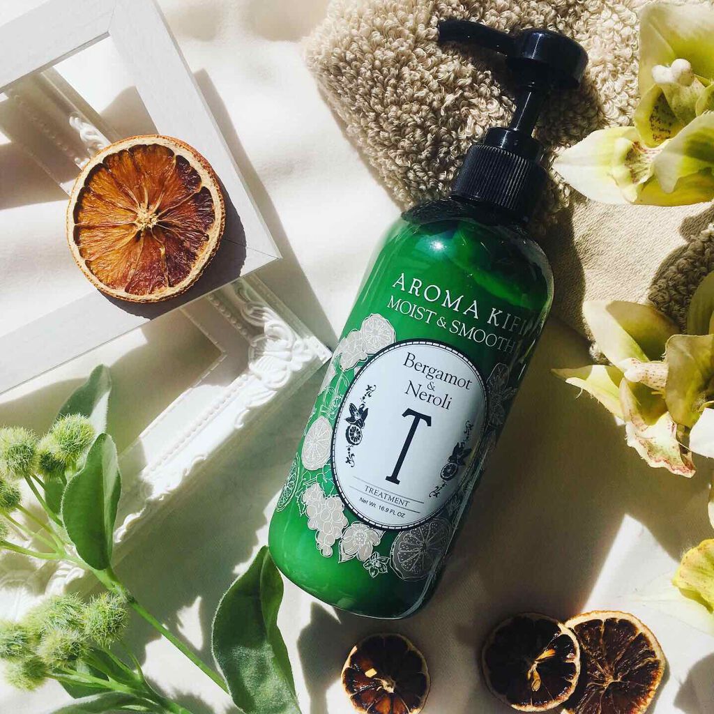 モイスト&スムースシャンプー/トリートメント/AROMA KIFI/シャンプー・コンディショナーを使ったクチコミ(1枚目)