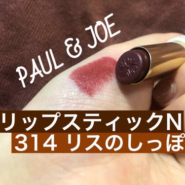 リップスティック N/PAUL & JOE BEAUTE/口紅を使ったクチコミ（1枚目）