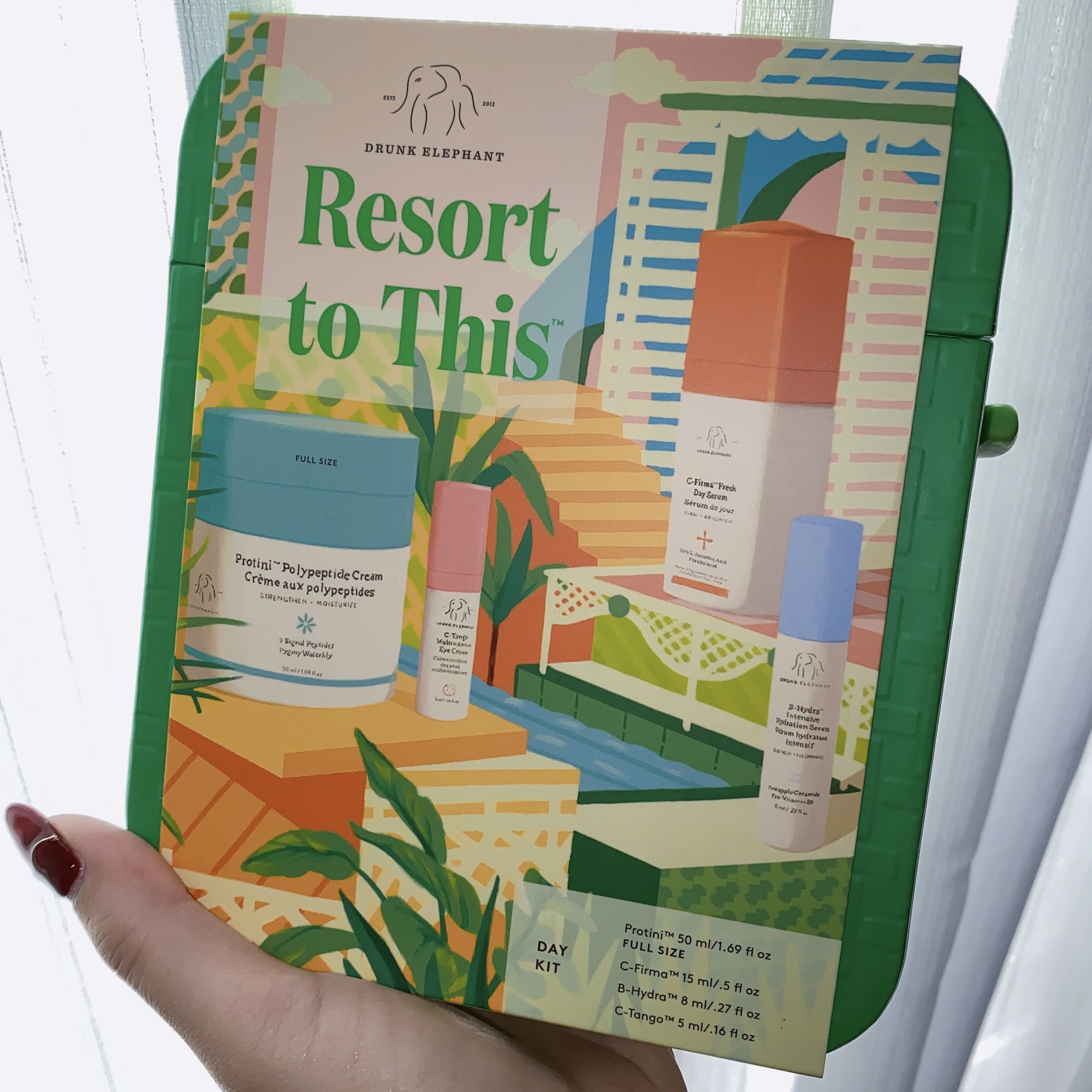 ドランク エレファント リゾート トゥー ディス デイキット/Drunk Elephant/スキンケアキットを使ったクチコミ（2枚目）