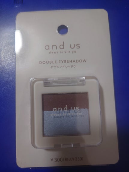 ダブルアイシャドウ/and us/アイシャドウパレットを使ったクチコミ(3枚目)
