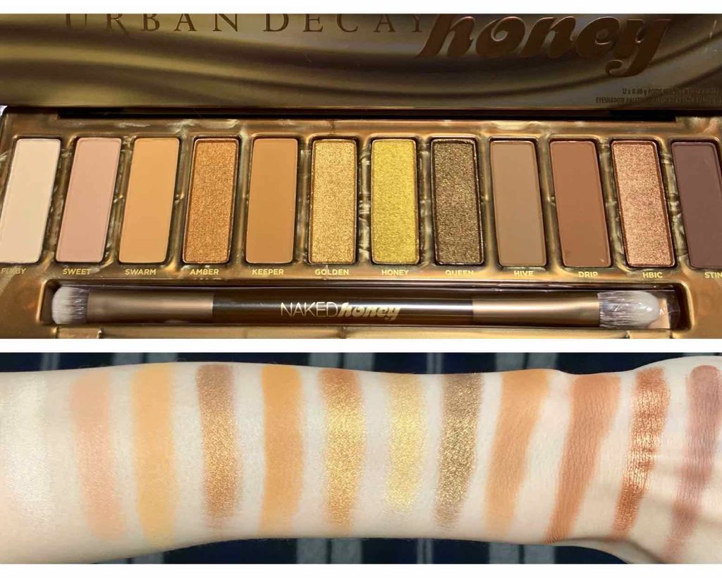 NAKED Honey/アーバンディケイ/アイシャドウパレットを使ったクチコミ（2枚目）