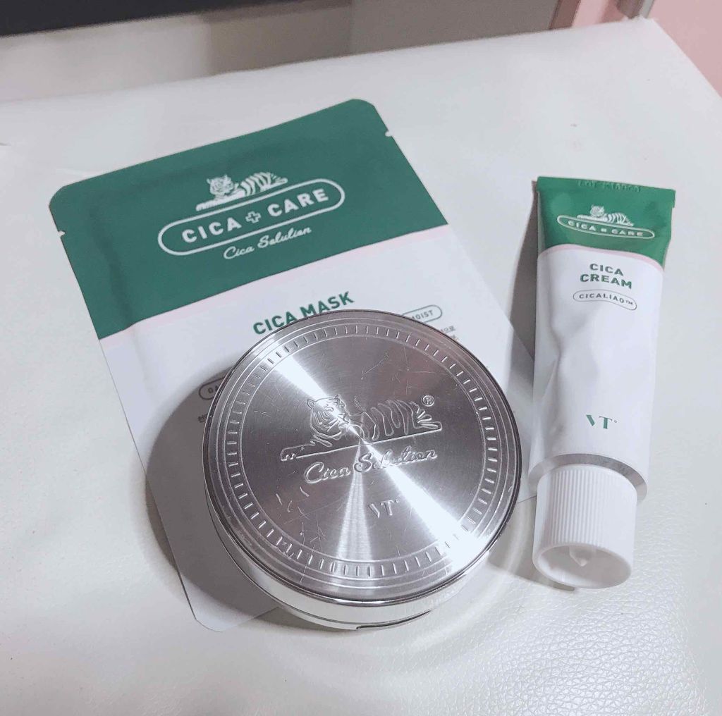 CICAレッドネスカバークッション/VT/クッションファンデーションを使ったクチコミ(1枚目)