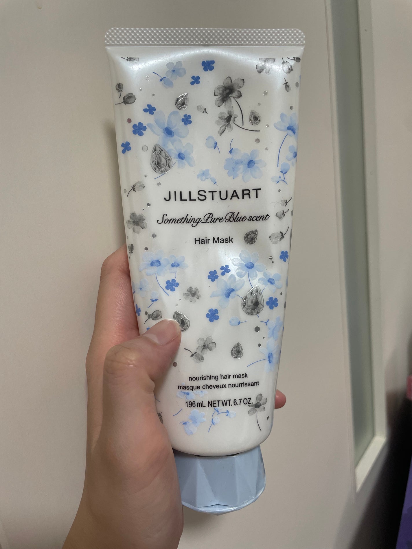 サムシングピュアブルー セント ヘアマスク /JILL STUART/ヘアマスク・ヘアパックを使ったクチコミ(1枚目)