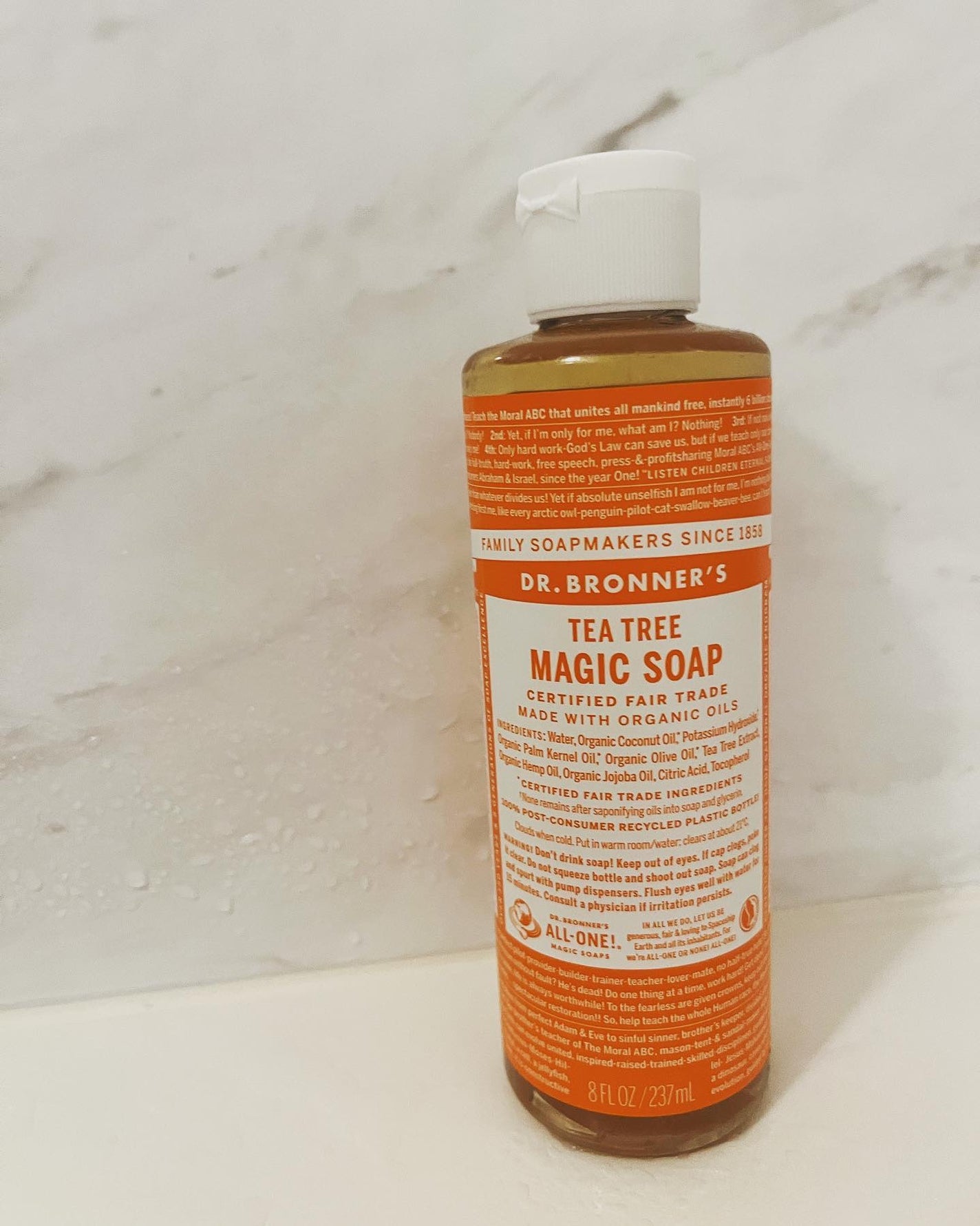 マジックソープ ティートゥリー/ドクターブロナー/ボディソープを使ったクチコミ(1枚目)