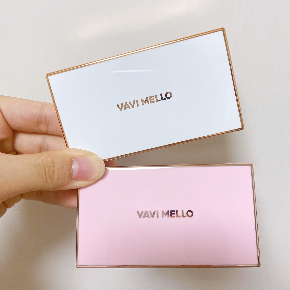 バレンタインボックスミニ/VAVI MELLO/アイシャドウパレットを使ったクチコミ(2枚目)