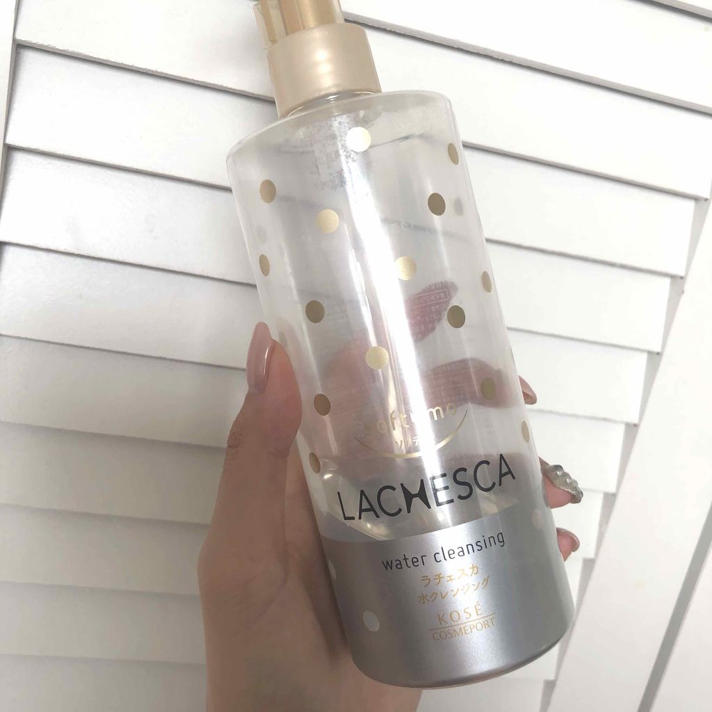 水クレンジング/ラチェスカ/クレンジングウォーターを使ったクチコミ（1枚目）
