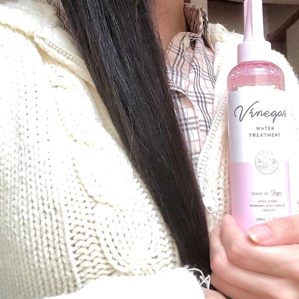 ウォータートリートメント/ビネガーデン/洗い流すヘアトリートメントを使ったクチコミ(3枚目)