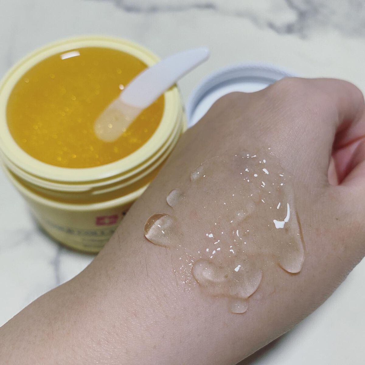 SNP ゴールド コラーゲン スリーピング パック/SNP/シートマスク・パックを使ったクチコミ(6枚目)