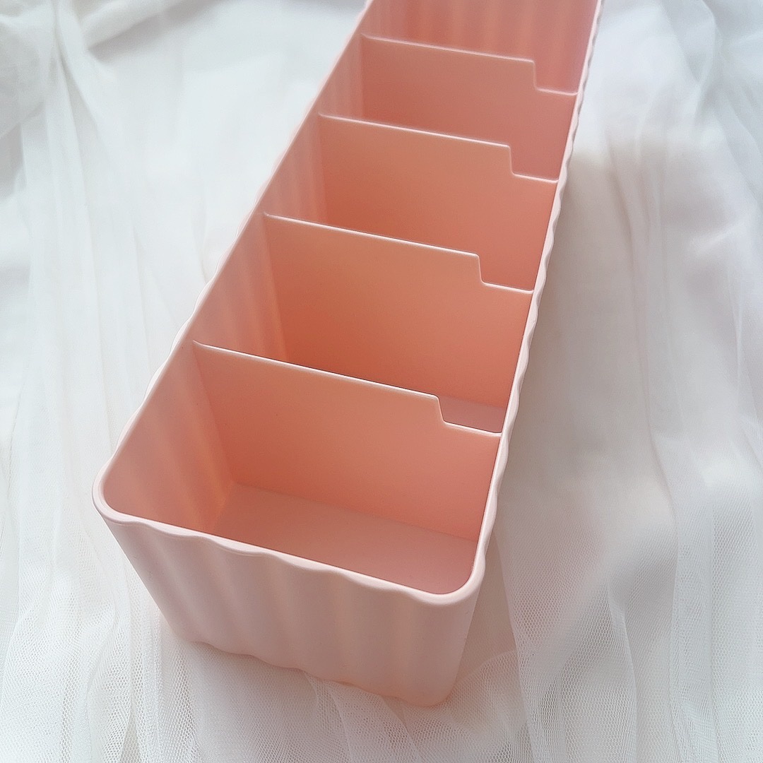 ふんわりウェーブケース（仕切り付）/THREEPPY/その他化粧小物を使ったクチコミ（2枚目）